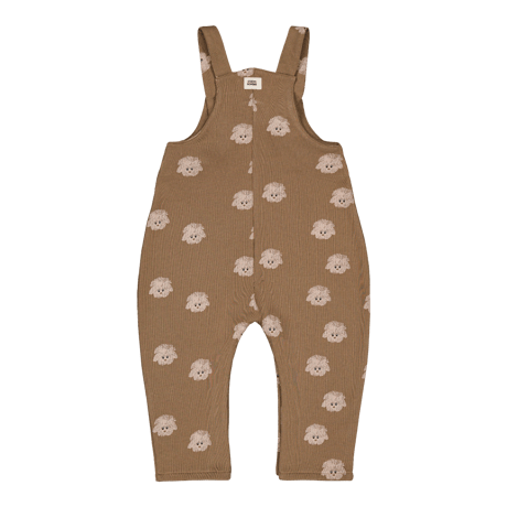 STUDIO BOHEME  /  HOMER OVERALLS  MOCHA / DOGS