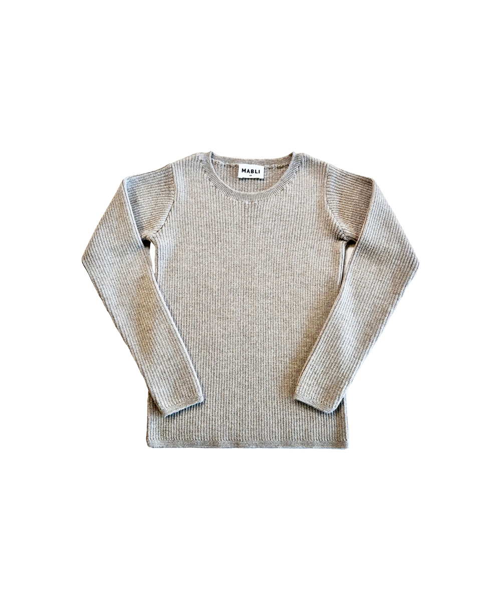 MABLI / SEILIO SKINNY RIB - WH | RITAPAPERI