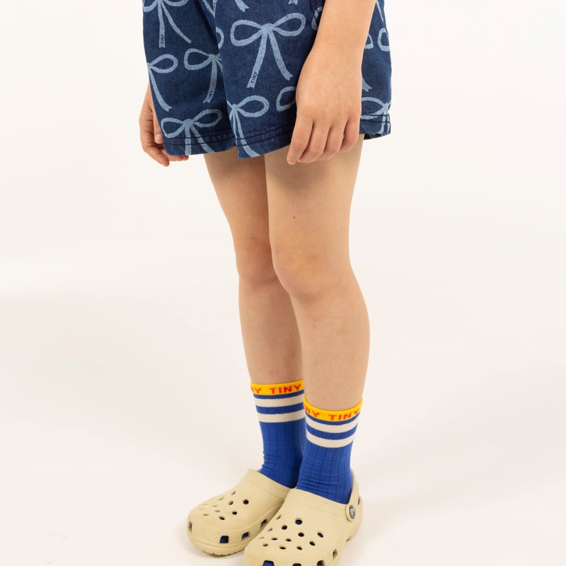 TINYCOTTONS / BOWS WOVEN SHORT | RITAPAPERI