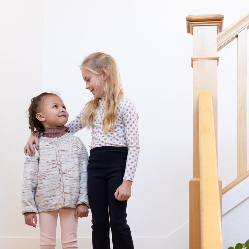 iver & isla / pima snap turtleneck . cameo |