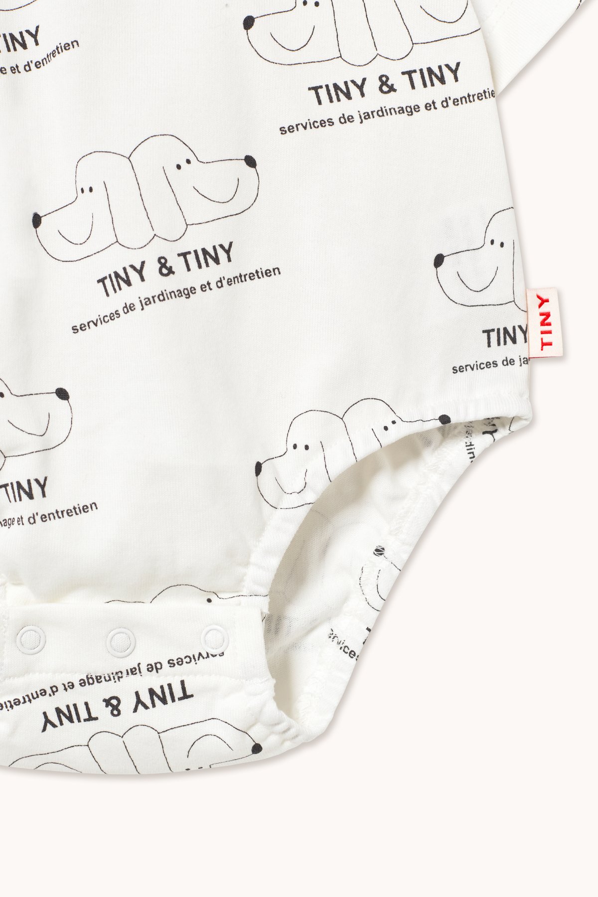 TINYCOTTONS / TINY & TINY KNITTED BODY off-wh