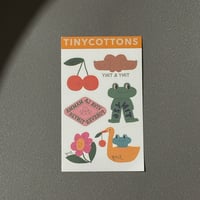 TINYCOTTONS  /  GIVERNY TATTOOS yellow