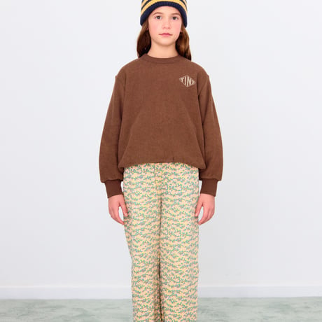 TINYCOTTONS  /  DIAMOND GRAPHIC TOWEL SWEATSHIRT