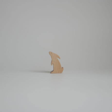 REDBARBATUM /  Rabbit Children Wooden Figure