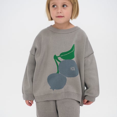 【 予約 】Cotton sweater – berry