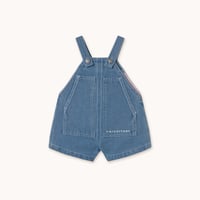 TINYCOTTONS  /  BABY GRAPHIC DENIM DUNGAREE