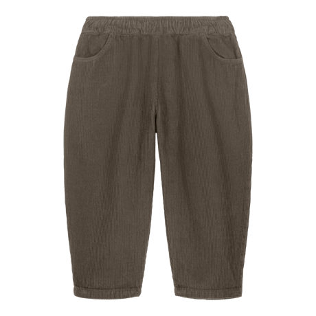 STUDIO BOHEME  /  CARROT PANTS  DARK TAUPE