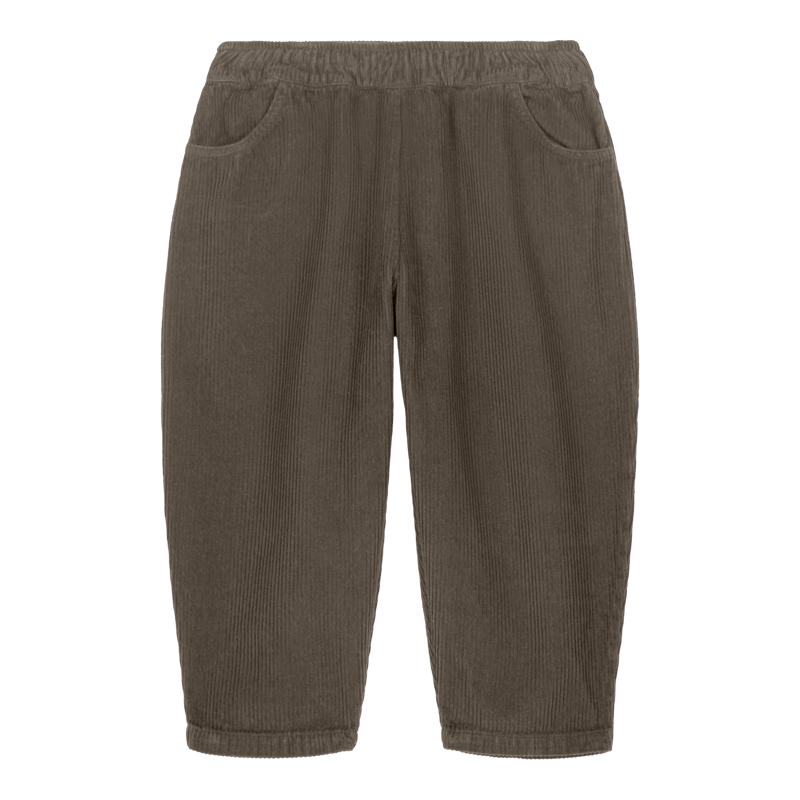 STUDIO BOHEME / CARROT PANTS DARK TAUPE | RI