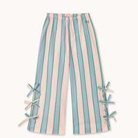 TINYCOTTONS  /  RETRO STRIPES BOWS PANT