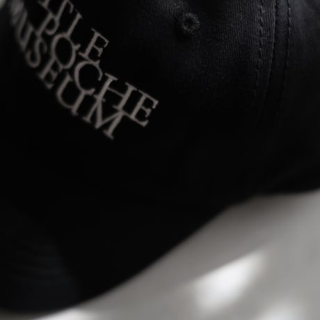 【 ラスト1点 】Little Poche Museum  /  women museum cap - black