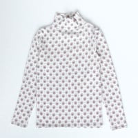 iver & isla  /  pima snap turtleneck . cameo