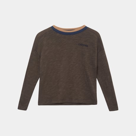 CARAMEL  /  VIBERNUM T-SHIRT - COFFEE