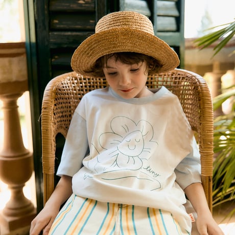 TINYCOTTONS  /  TINY FLOWER GRAPHIC TEE