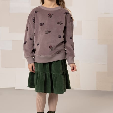 STUDIO BOHEME  /  BART SWEAT-SHIRT  MAUVE / BLACKBERRIES