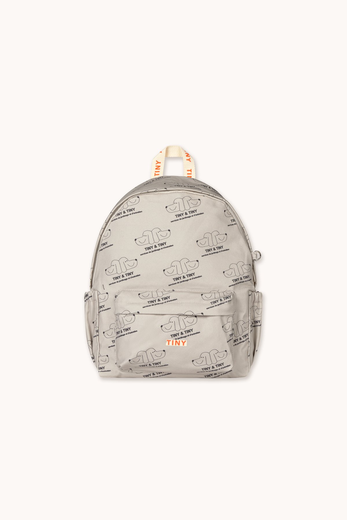 TINYCOTTONS / TINY & TINY BACKPACK dark vanil