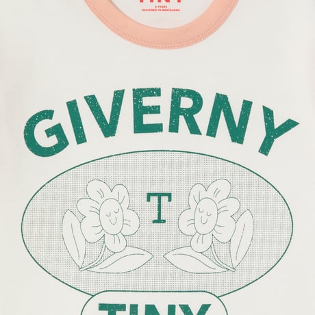 【 ラスト1点 】TINYCOTTONS  /  GIVERNY GRAPHIC TEE off-white
