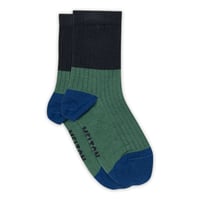 MP Denmark  /  Block colour socks -Marine