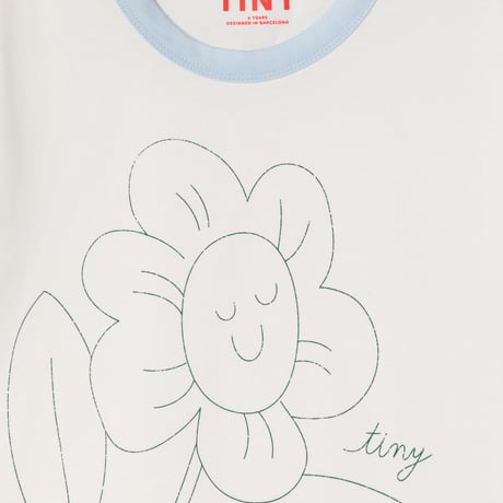 TINYCOTTONS  /  TINY FLOWER GRAPHIC TEE