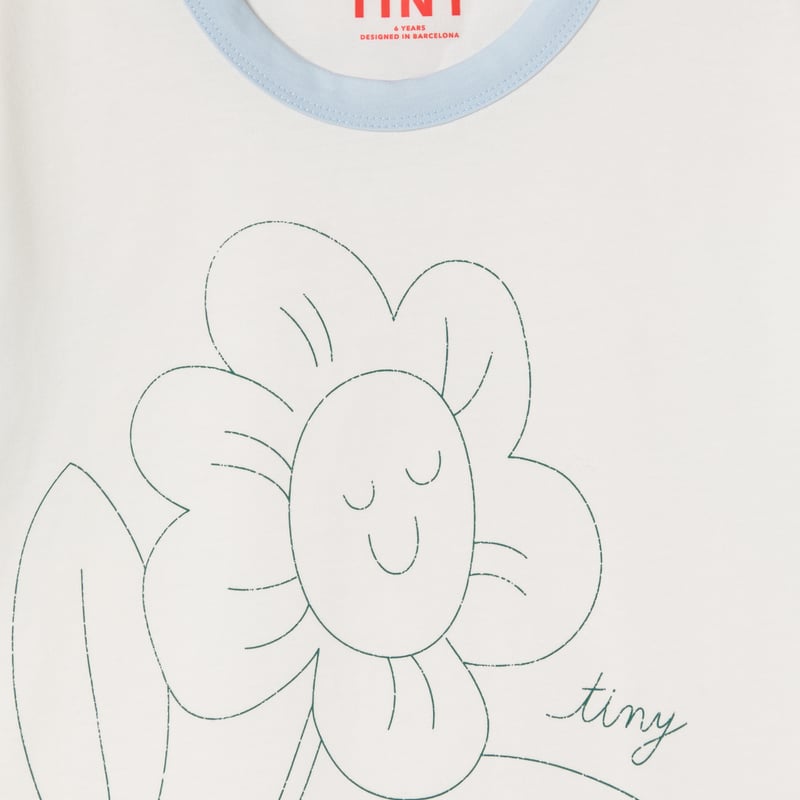 TINYCOTTONS / TINY FLOWER GRAPHIC TEE | RITAP