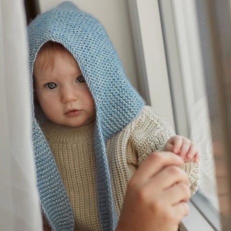 Mille baby  /  Hat with scarf Petit