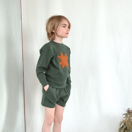 iver & isla  /  pima track short  -garden