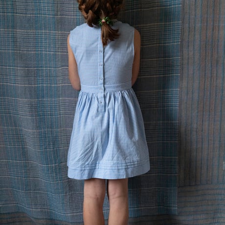 Marlaguette  /  Rosalie blue gingham dress