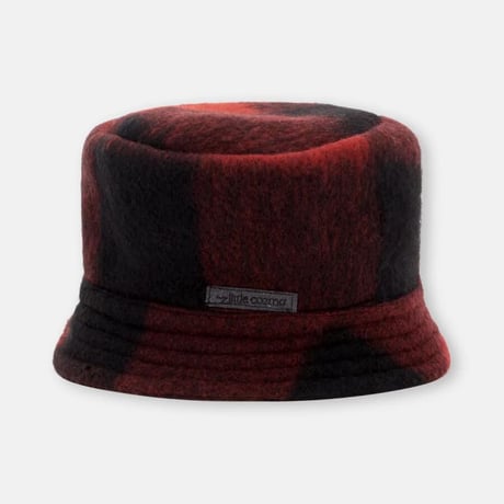 【 ラスト1点 】MY LITTLE COZMO  /  PLAID WOOL BUCKET HAT UNIQUE