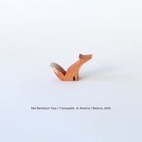 REDBARBATUM /  Fox Children Wooden Figure