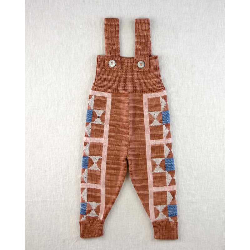 iver and ilsa patchwork quilt overalls