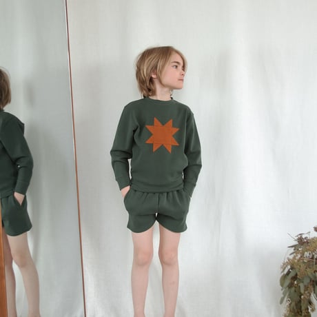 iver & isla  /  pima track short  -garden
