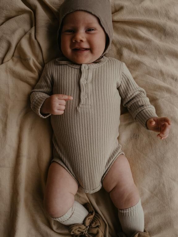 ラスト1点 】THE SIMPLE FOLK / The Ribbed Onesie