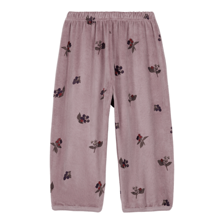 STUDIO BOHEME  /  PORGY PANTS  MAUVE / BLACKBERRIES