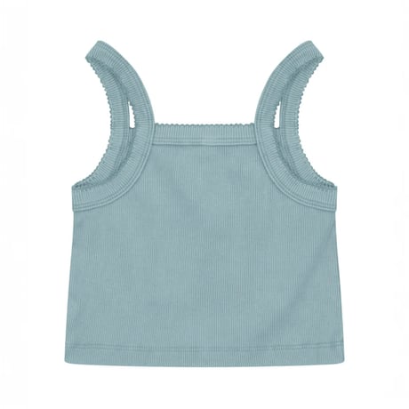 SUMMER and STORM  /  CLASSIC CROPPED SINGLET - BLUE