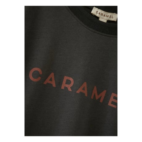 CARAMEL  /  CRESS T-SHIRT - CHARCOAL