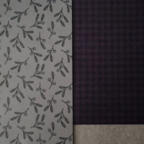 【 同梱不可商品 】RITAPAPERI  /  holiday wrapping paper forest set -A4