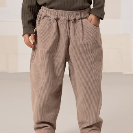 STUDIO BOHEME  /  CARROT PANTS  LIGHT MAUVE