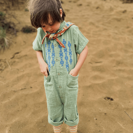 【 ラスト1点 】MABLI  /  FOLK OVERALLS - LA