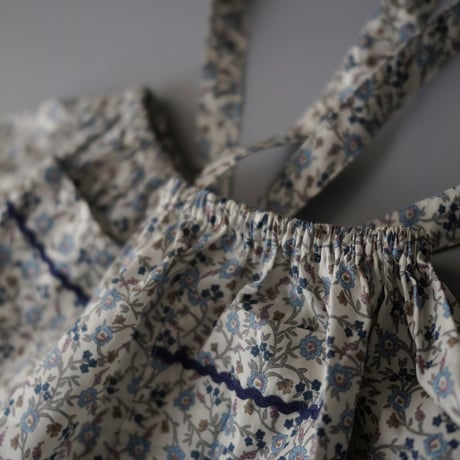 【 ラスト1点 】wren  /  Mimi Pocket Pinafore Skirt in Liberty Cotton Lawn