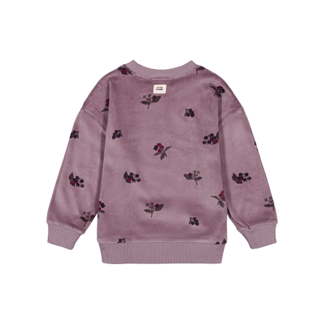 STUDIO BOHEME  /  BART SWEAT-SHIRT  MAUVE / BLACKBERRIES