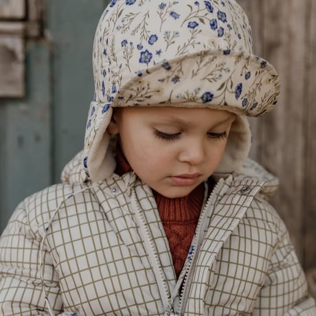 【 ラスト1点 】garbo&friends  /  Flora Oat Winter Baby Hat
