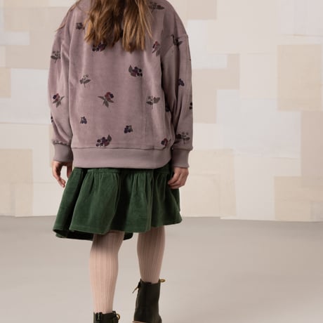 STUDIO BOHEME  /  BART SWEAT-SHIRT  MAUVE / BLACKBERRIES