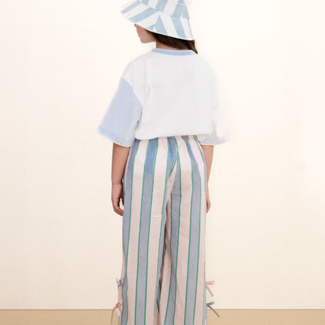 TINYCOTTONS  /  RETRO STRIPES BOWS PANT