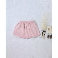 iver & isla  /  lacpicot skirted bloomer . mallow