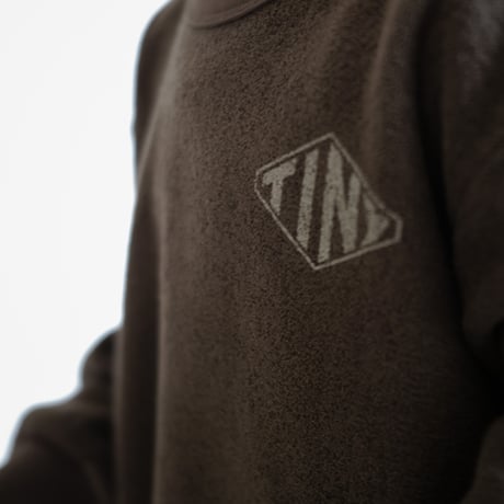 TINYCOTTONS  /  DIAMOND GRAPHIC TOWEL SWEATSHIRT
