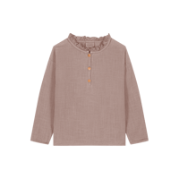 STUDIO BOHEME  /  OLYMPE BLOUSE  LIGHT MAUVE