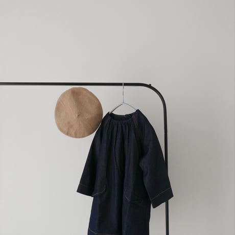 【 ラスト1点 】 CARAMEL  /  MALIKA GIRL DRESS - MIDNIGHT BLUE