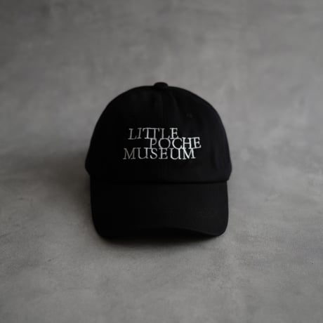 【 ラスト1点 】Little Poche Museum  /  women museum cap - black