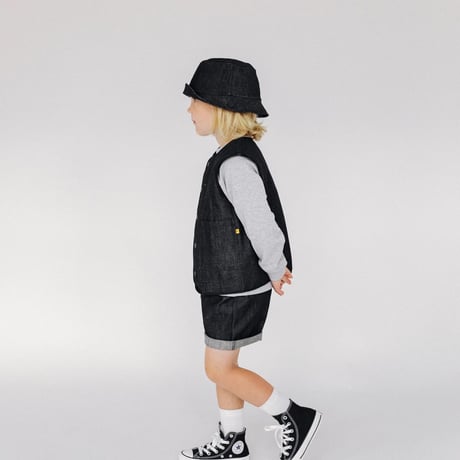 【 ラスト1点 】P Denim  /  SHORTS -CHARCOAL