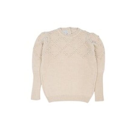 【 ラスト1点 】KOKORI /  POMPOM JUMPER DARK IVORY