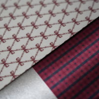 【 同梱不可商品 】RITAPAPERI  /  holiday wrapping paper bordeaux set -A4